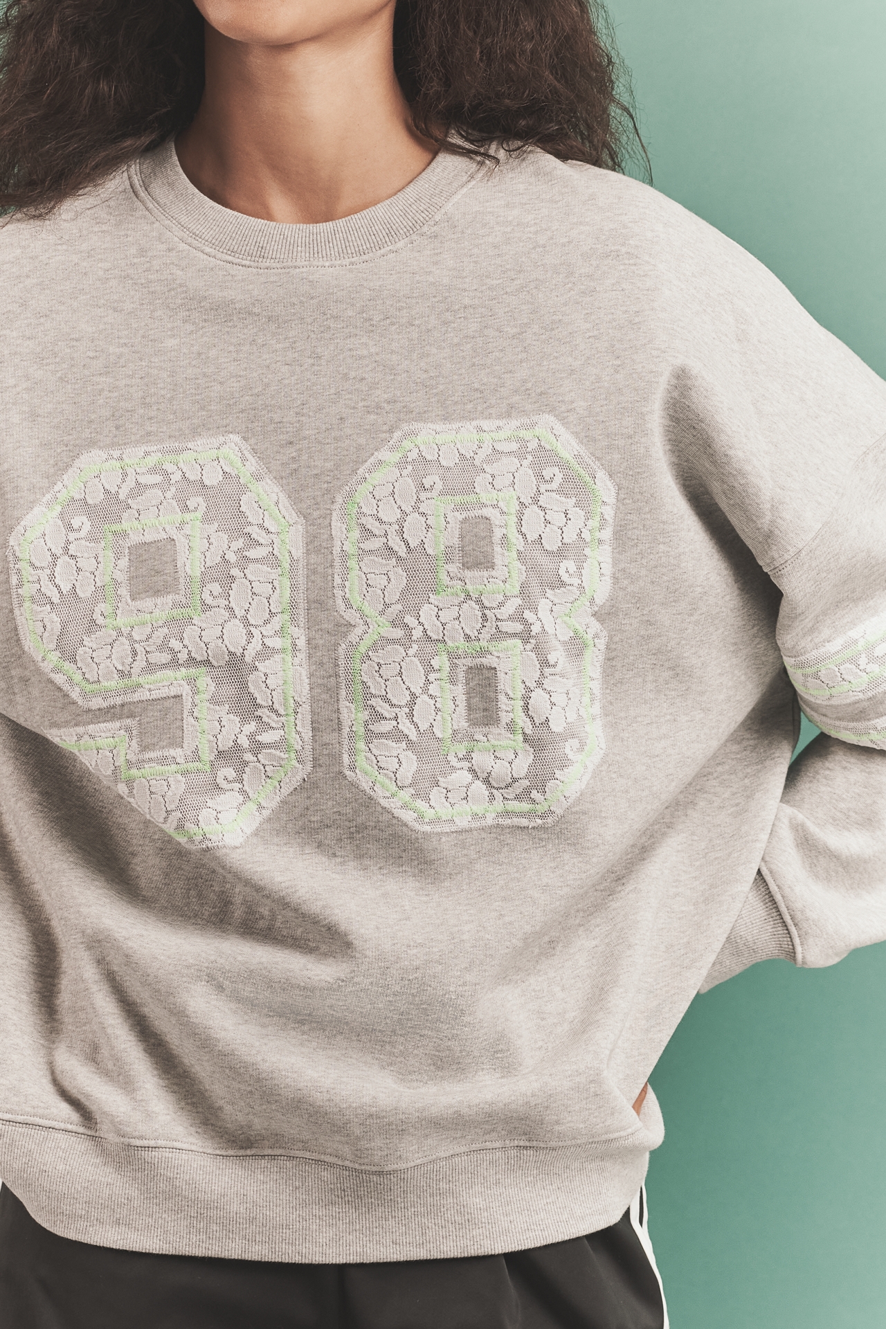 LSPACE x Anthropologie Lace 98 Graphic Sweatshirt