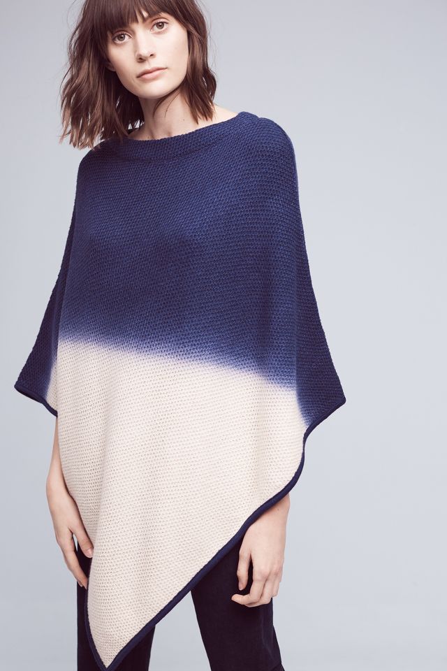 Clouded Periphery Poncho | Anthropologie
