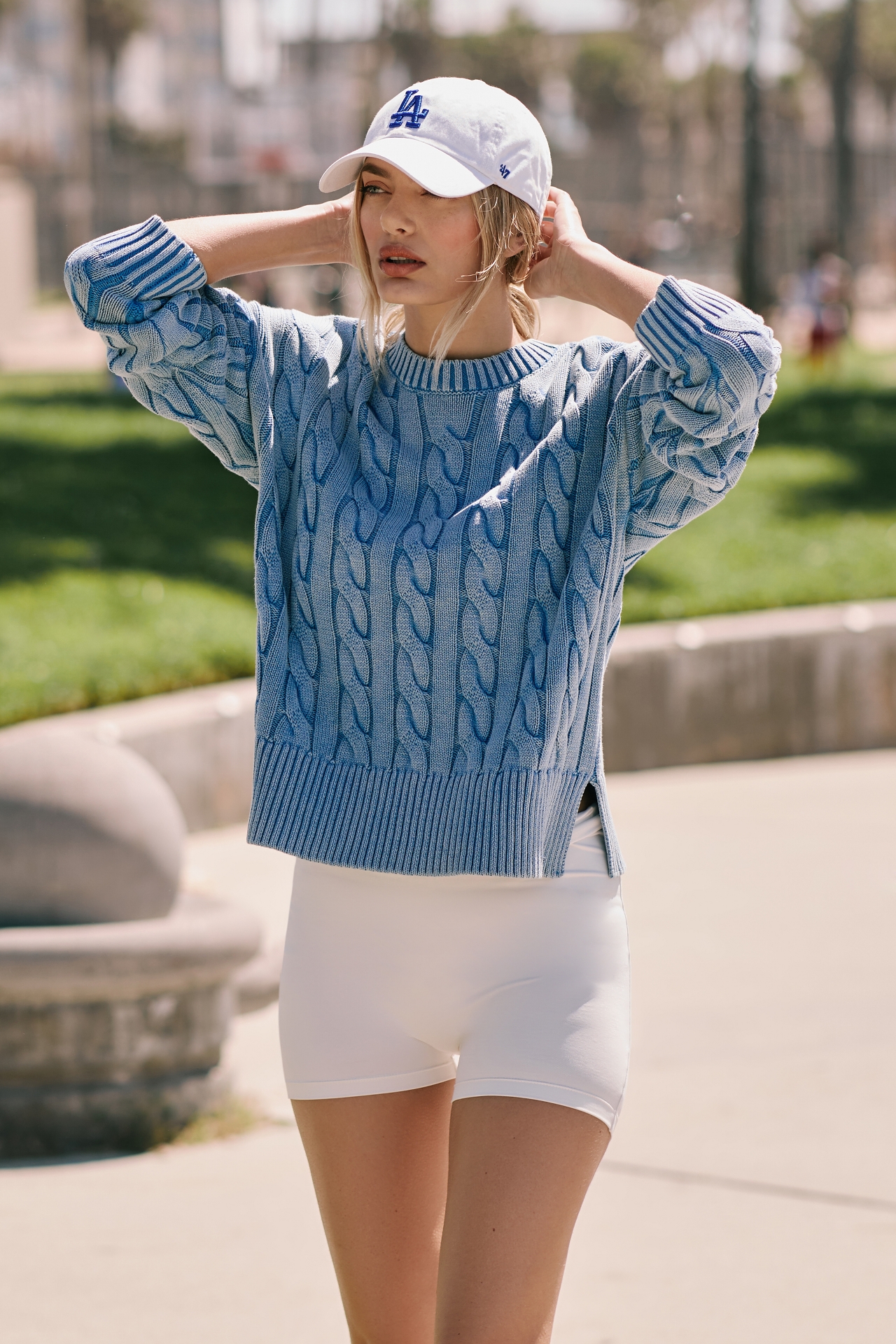 Beach Riot Callie Long-Sleeve Sweater