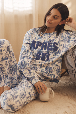 Beach Riot Cassia Après Ski Toile Sweatshirt | Anthropologie