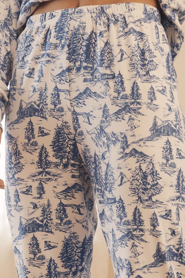 Beach Riot Georgia Pants Alps Toile Lounge Pants #1