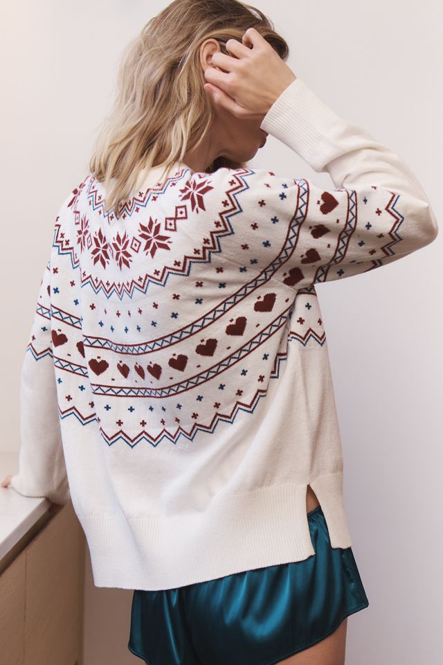 Beach Riot Elizabeth Fairisle Sweater #1