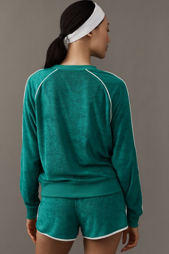 Beach Riot Greer Long-Sleeve Velour Top #1