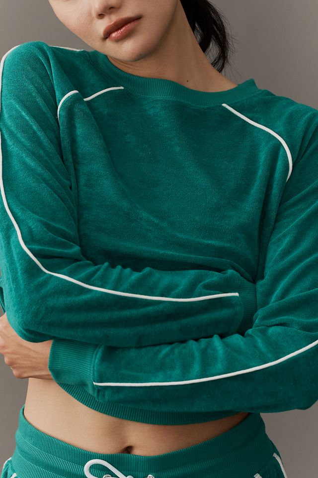 Beach Riot Greer Long-Sleeve Velour Top #2