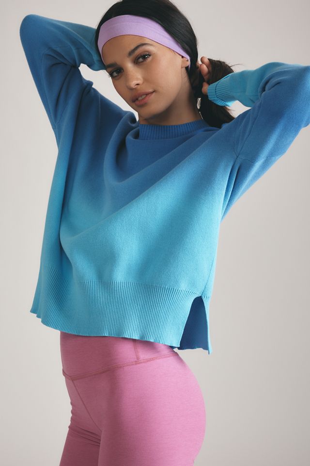 Beach Riot Callie Ombré Oversized Crew-Neck Sweater #3