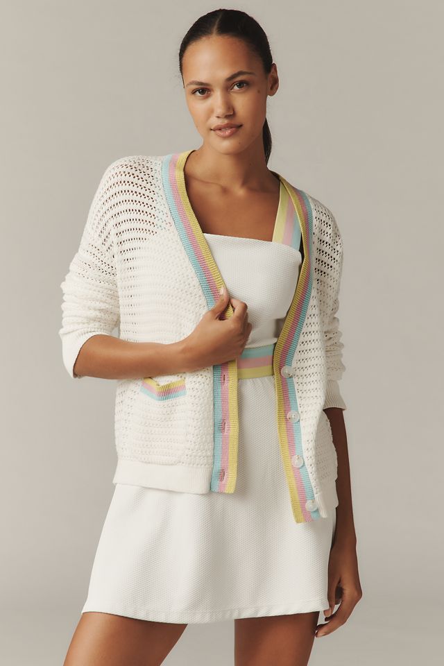 Beach Riot Gene Colorblock Open-Stitch Cardigan #3