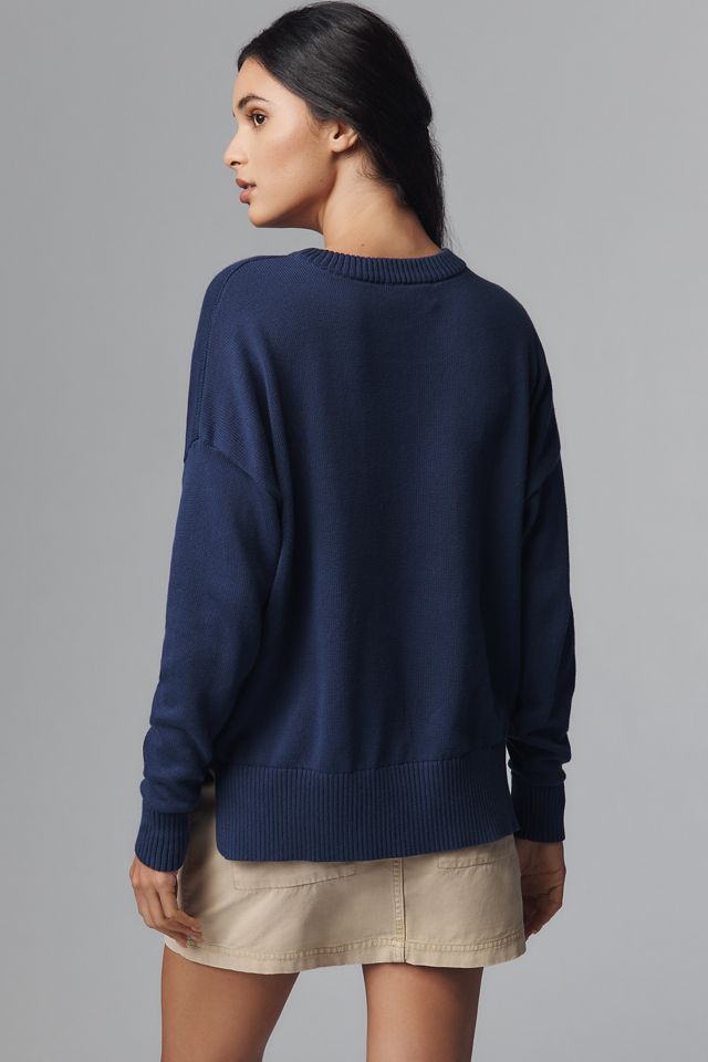 Beach Riot x Anthropologie Callie Americana Sweater
