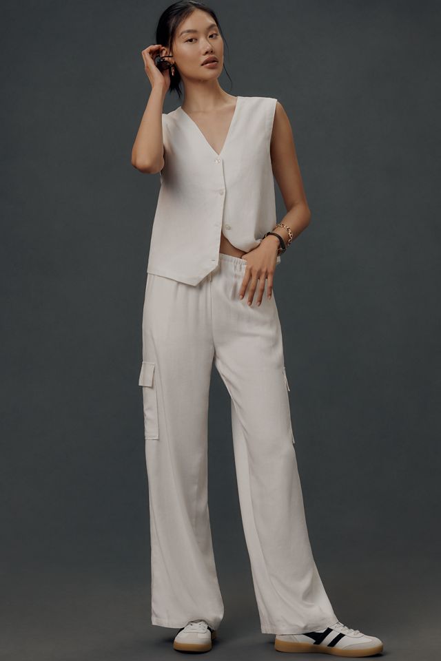 Beach Riot Darcy Linen Blend Vest #2