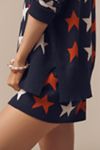 Beach Riot Callie Star Oversized Crew-Neck Sweater