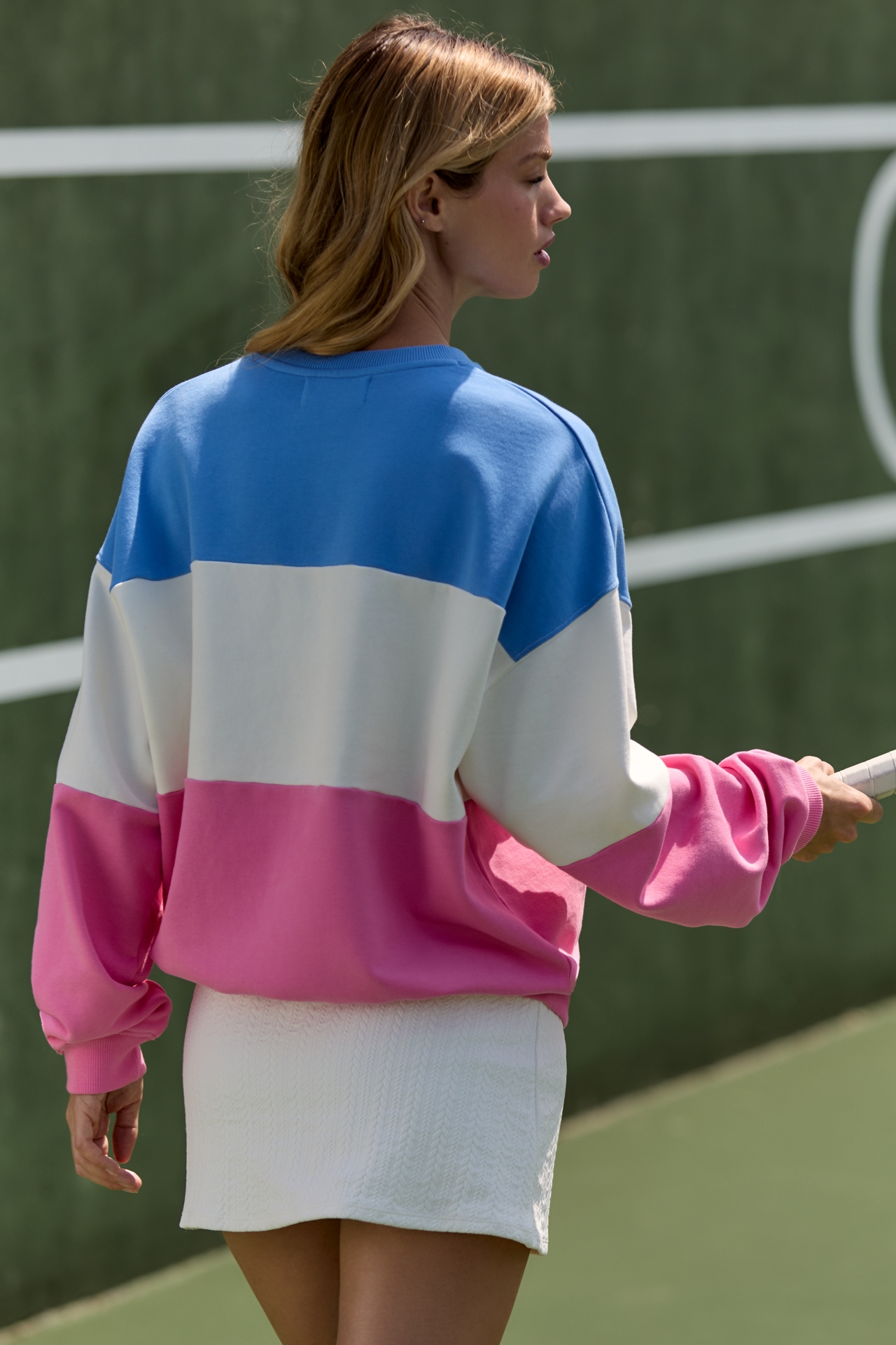 Beach Riot Devyn Oversized Crew-Neck Sweatshirt