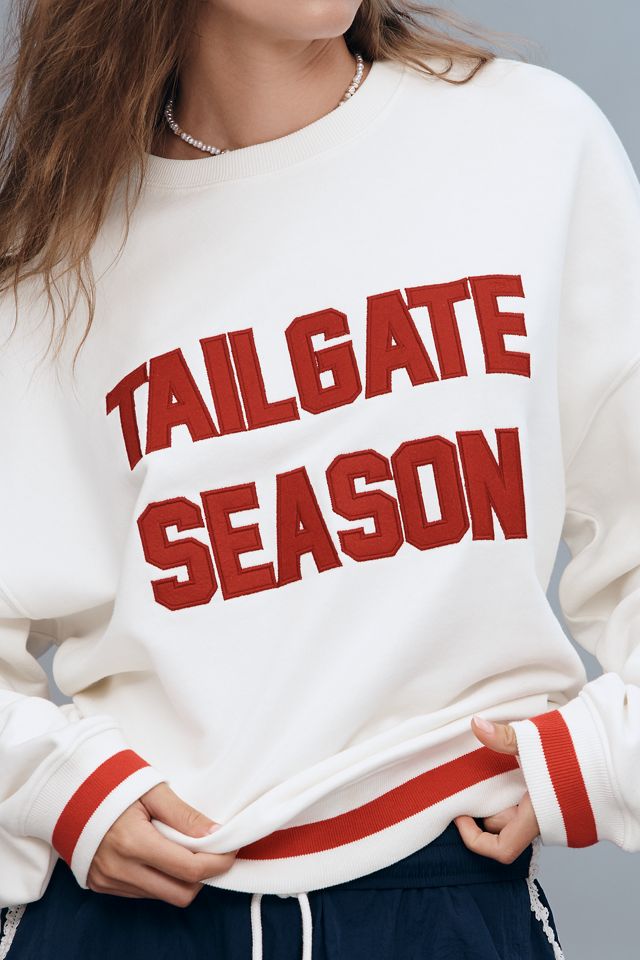 Beach Riot x Anthropologie Cotton Pullover Sweatshirt #3