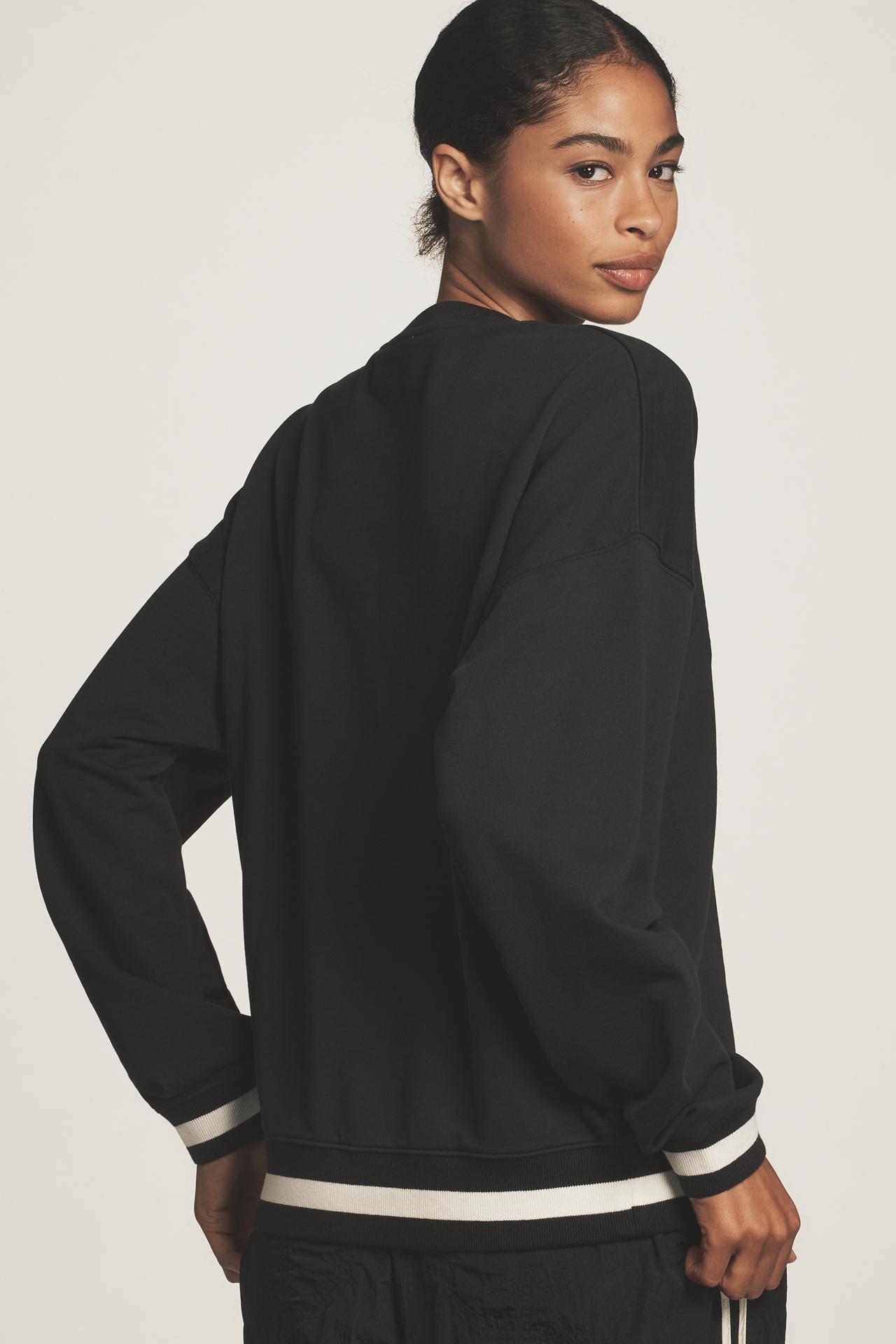 Beach Riot x Anthropologie Cotton Pullover Sweatshirt