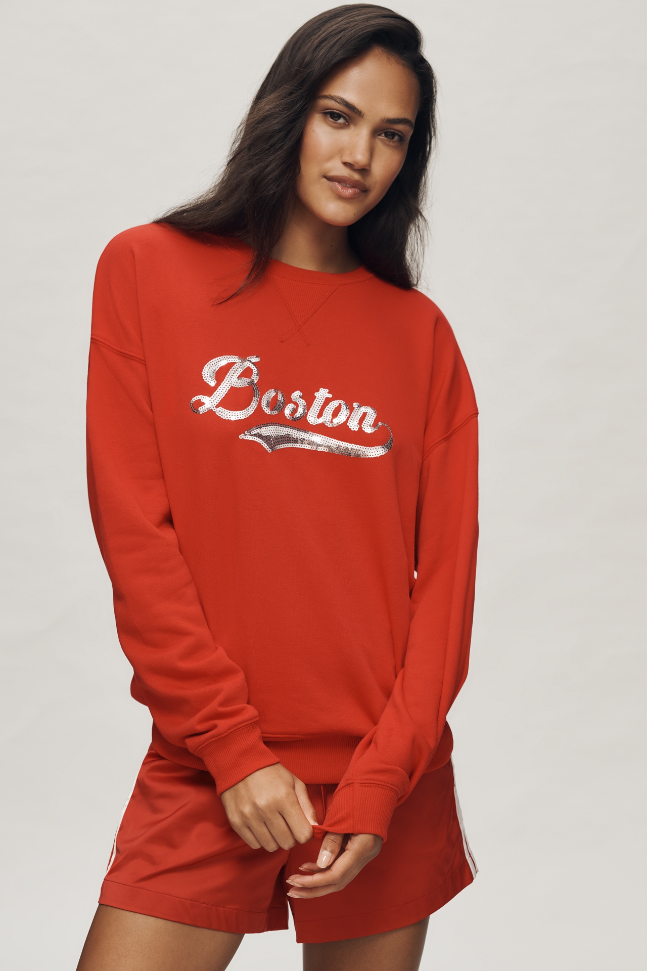 Beach Riot x Anthropologie Script City Sweatshirt