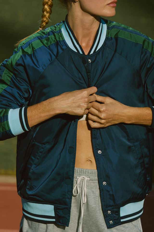 Beach Riot Colorblock Flight Jacket #3