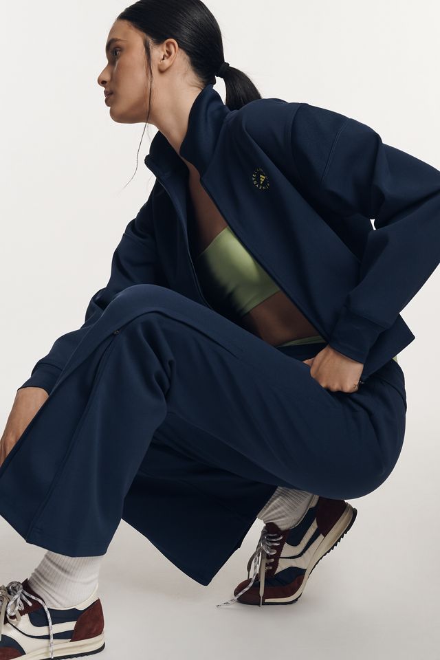 adidas by Stella McCartney Long-Sleeve Knitted Track Top #2