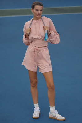 Adidas By Stella Mccartney Terry Shorts In Pink