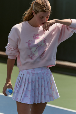 Loveshackfancy Aneria Pullover In Pink