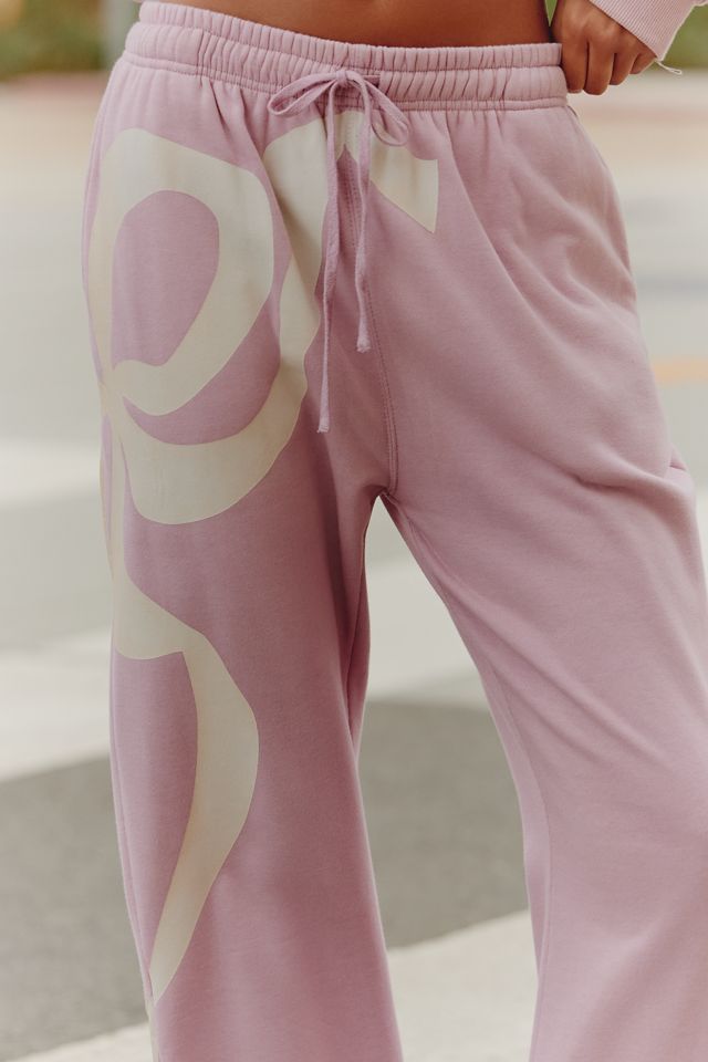 LoveShackFancy Elma Sweatpants #3