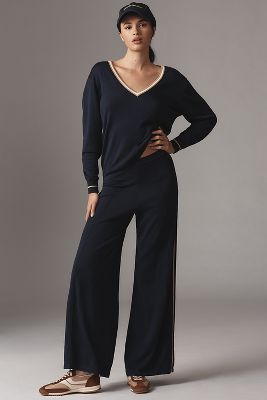 Pantalon en maille Alight en Blue taille: XS chez Anthropologie - The Upside - Modalova
