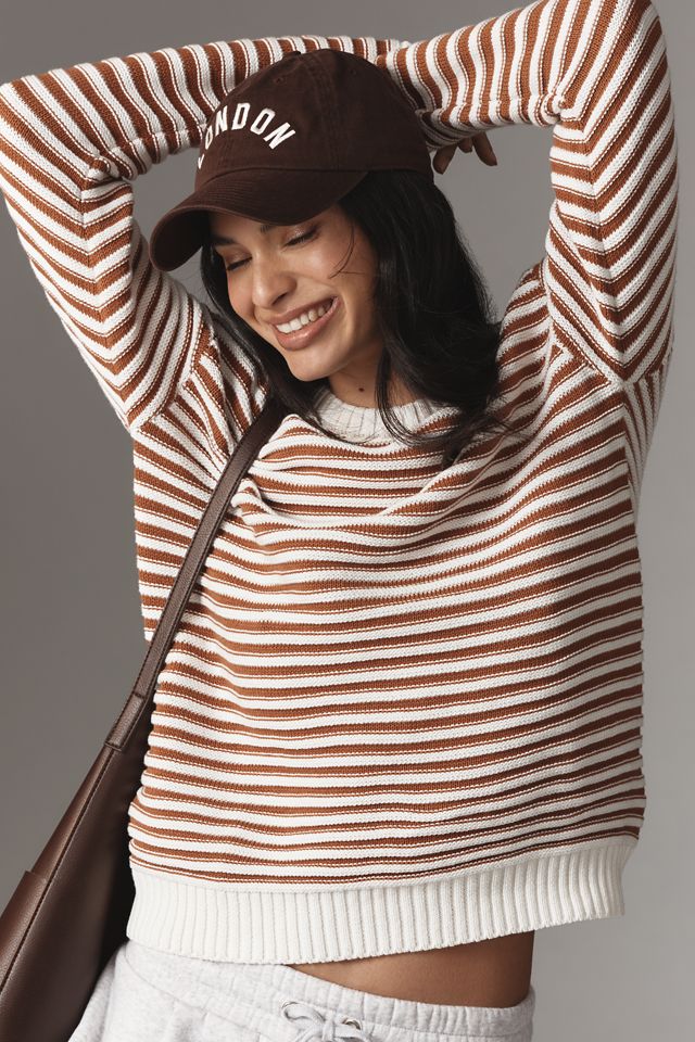 The Upside Boo Long-Sleeve Knit Pullover Sweater #3