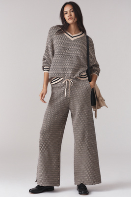 The Upside Castilla Drawstring Pants In Beige