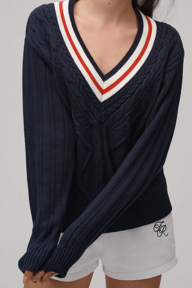 The Upside Renshaw Josette V-Neck Sweater #3