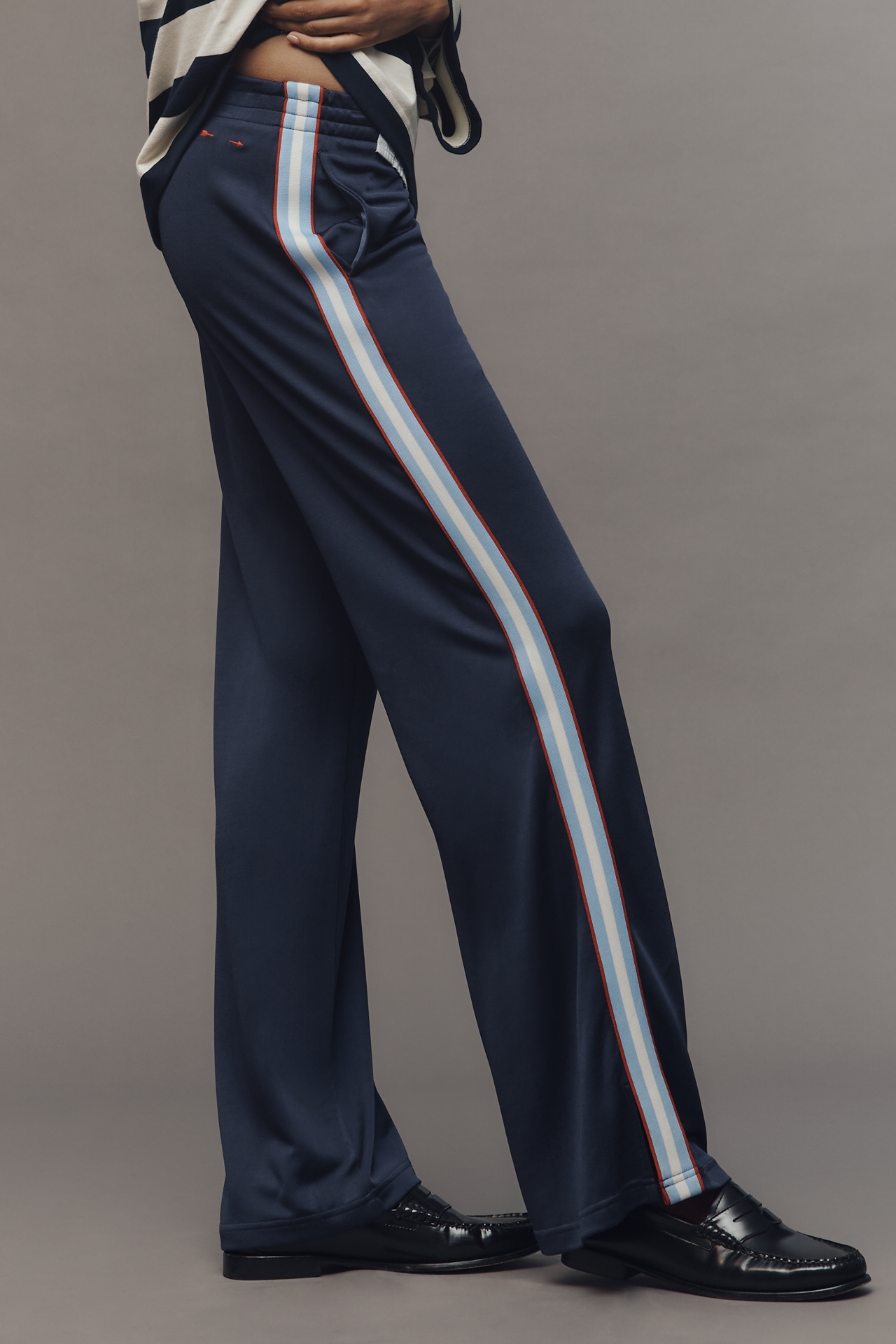 The Upside x Anthropologie Side-Stripe Pants