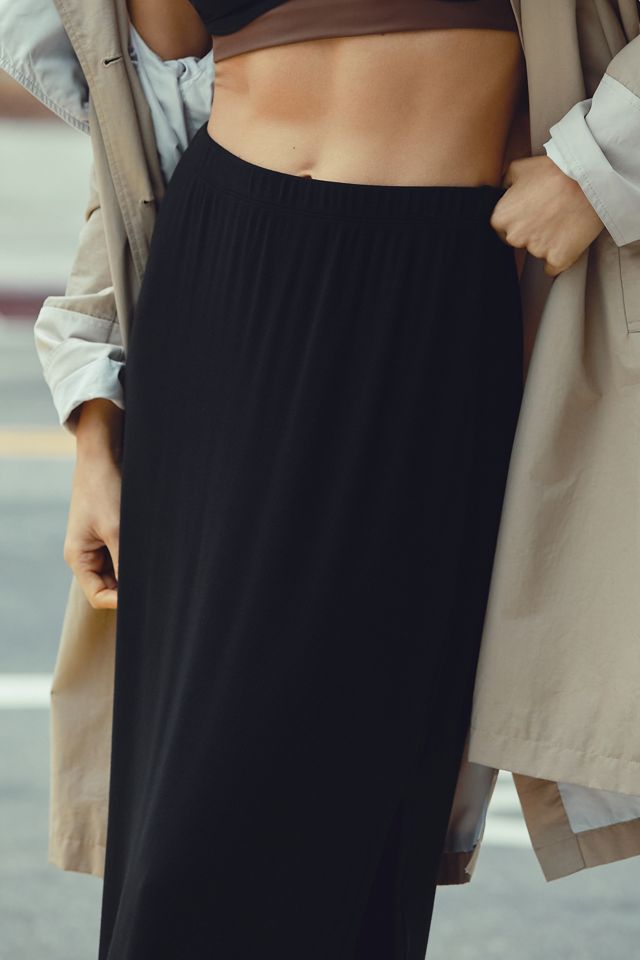 Spiritual Gangster Luna Side-Slit Maxi Skirt #2