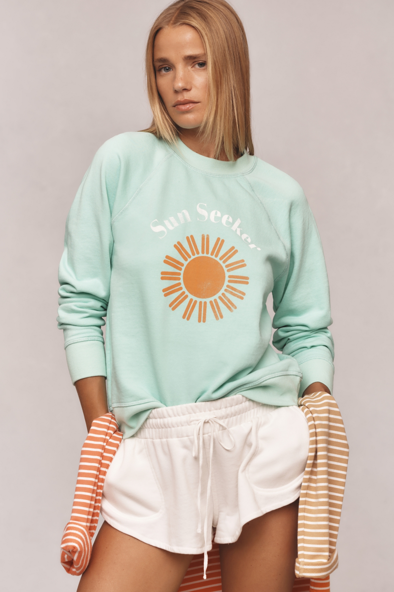 Spiritual Gangster Sun Seeker Crewneck Sweatshirt