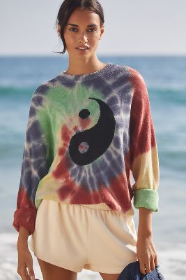 New Anthropologie Diana good Tie-Dyed Hoodie