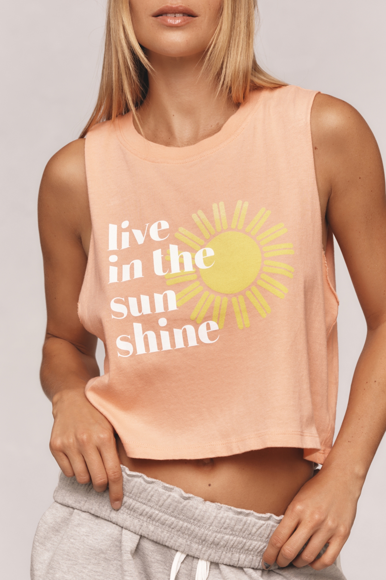 Spiritual Gangster Sunshine Callie Crop Top