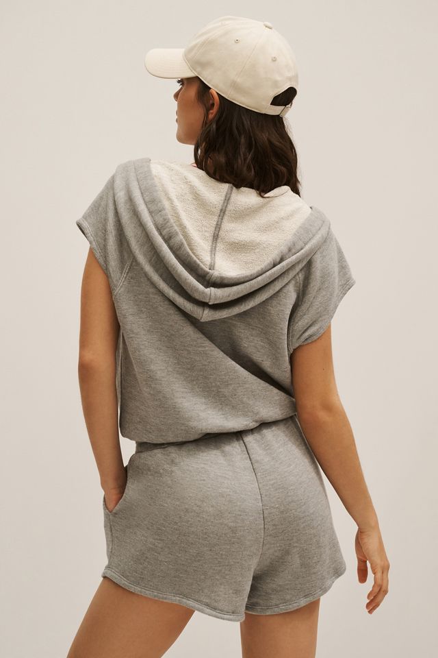 Spiritual Gangster Peyton Short-Sleeve Hoodie Romper #3