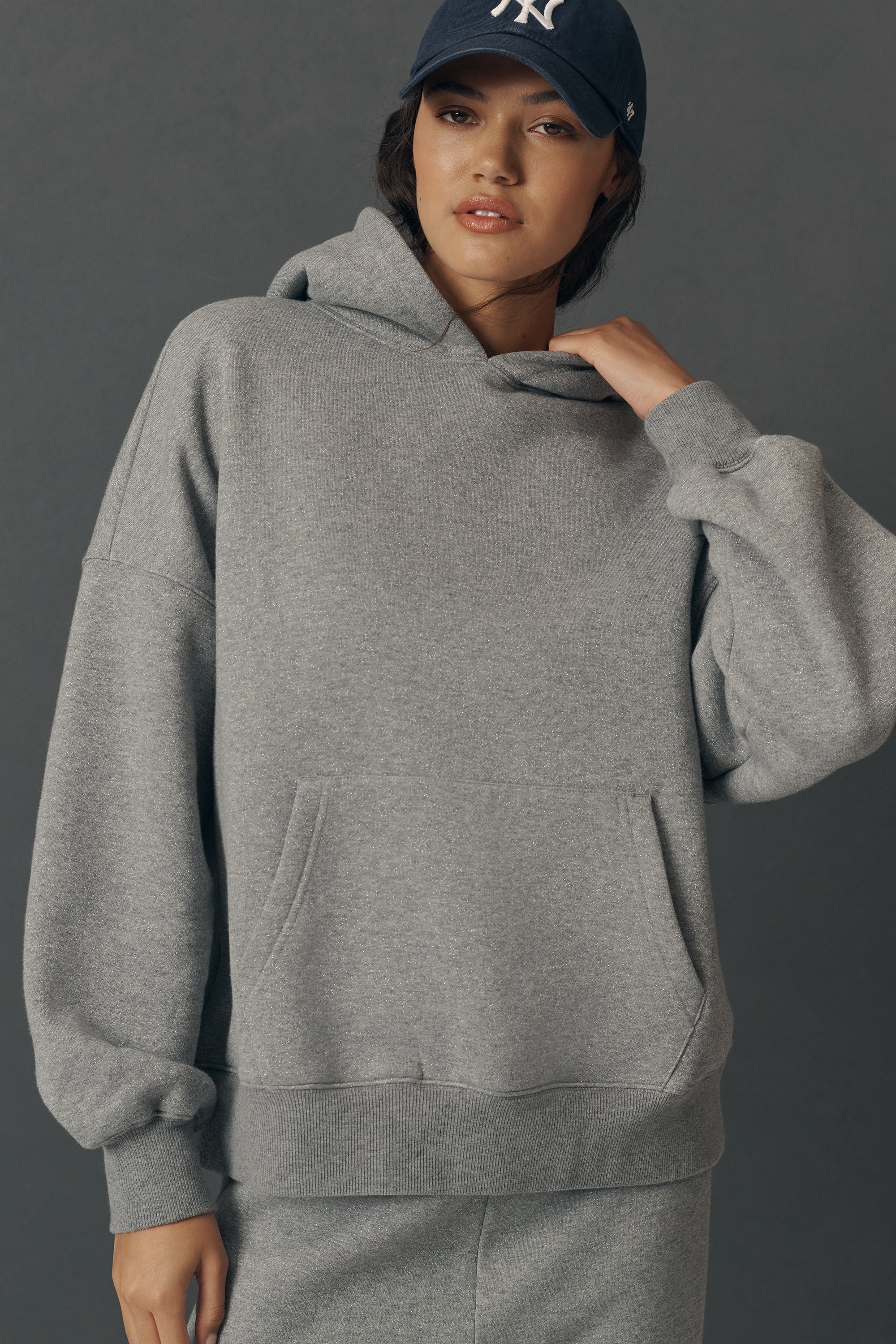 Shimmer Easy Hoodie — Image 3