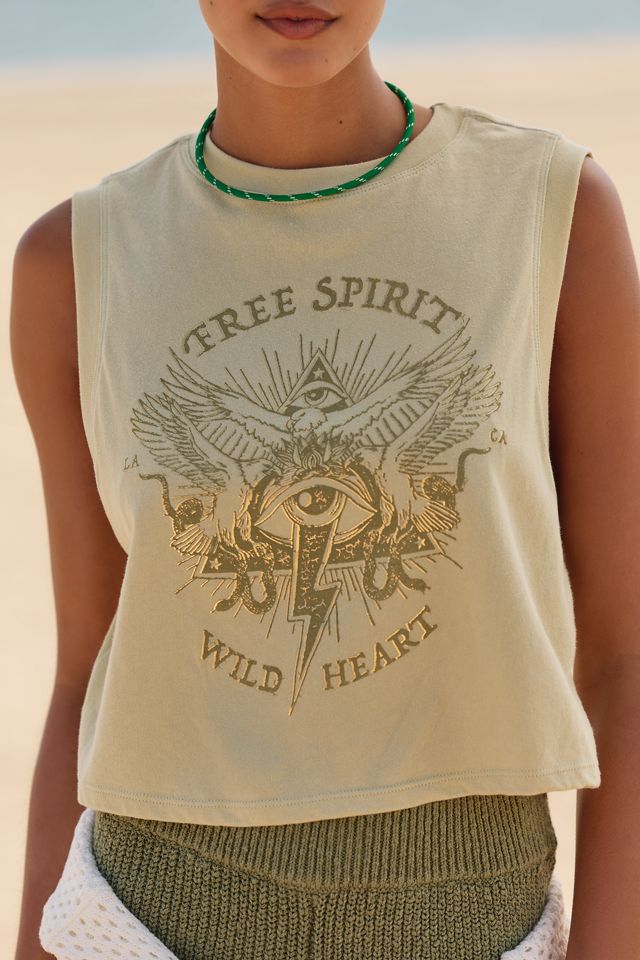 Spiritual Gangster Crawford Crop Tank #3