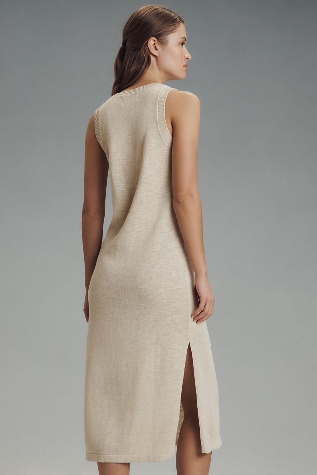 Spiritual Gangster Linen Blend Palm Lucy Tank Midi Dress #2