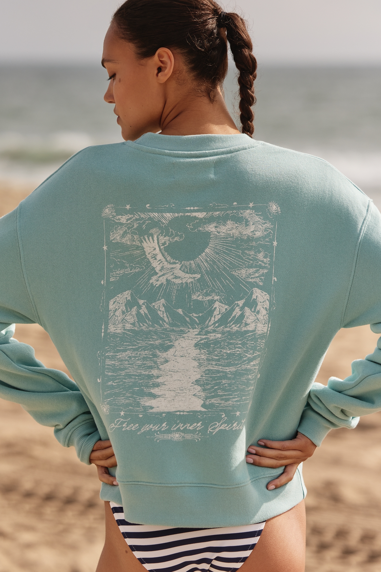 Spiritual Gangster Sublime Crew-Neck Pullover