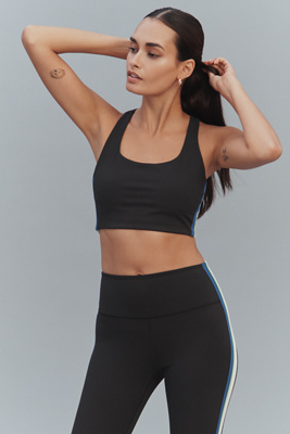 Spiritual Gangster Infinity Longline Bra In Black