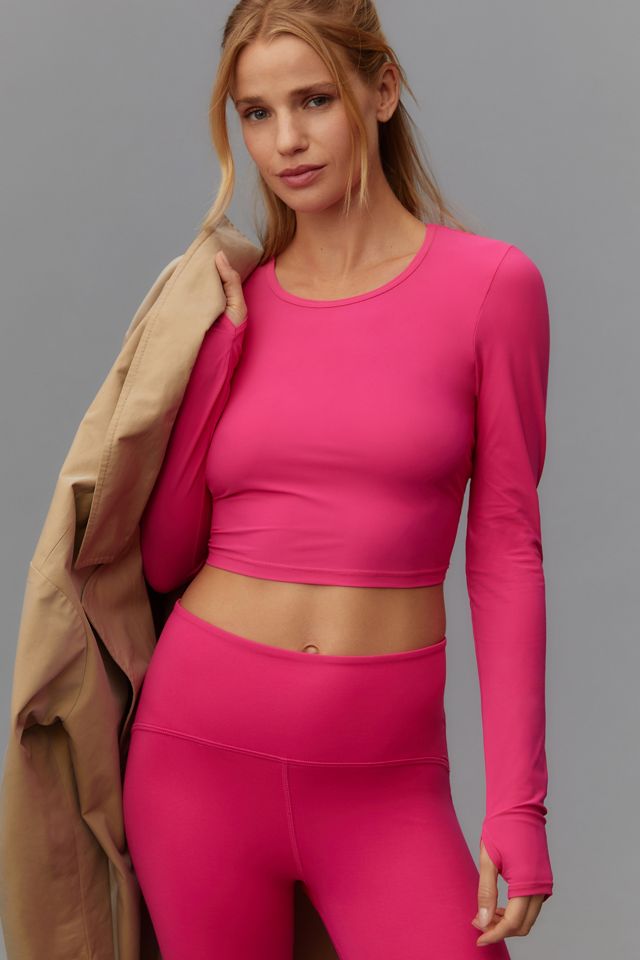 Beyond Yoga Lite Cardio Long-Sleeve Crop Top | Anthropologie