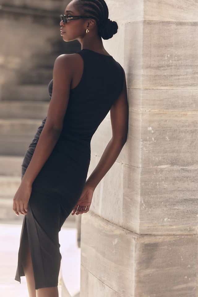 slim fit dress slacks Beyond Yoga Spacedye Essential Dress