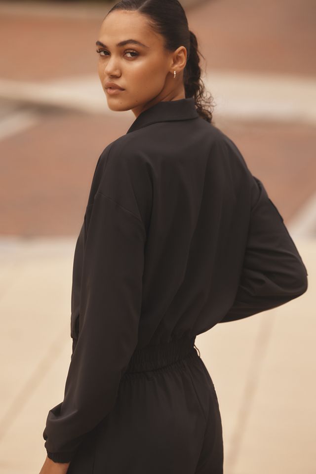 Beyond Yoga Status Pocket-Sleeve Cropped Jacket #2
