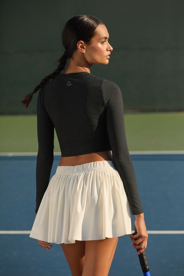 Beyond Yoga Center Stage Cropped Pullover #2