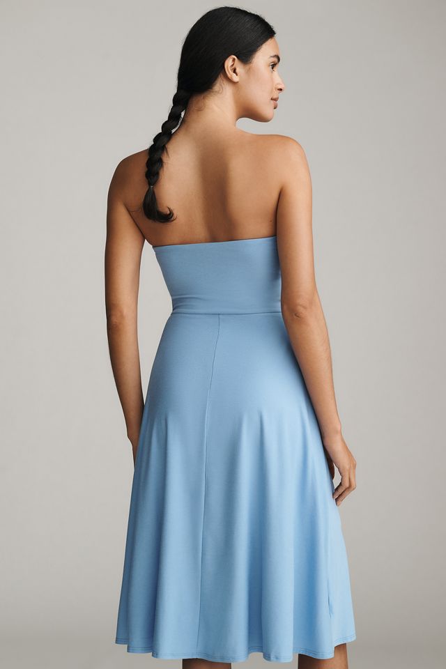 Beyond Yoga Featherweight Strapless Midi Dress #2