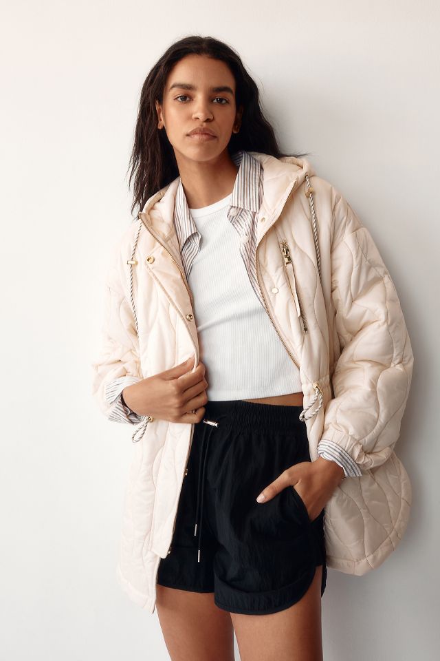 Varley Caitlin Quilted Hooded Jacket #4