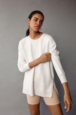 Varley Charter Sweat 2.0 Pullover In White