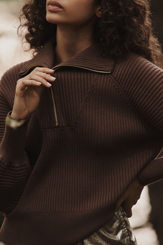 Varley Reid Half-Zip Knit Pullover #3