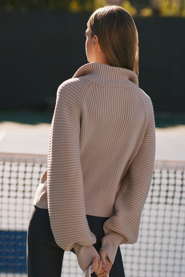 Varley Reid Half-Zip Knit Pullover | Anthropologie