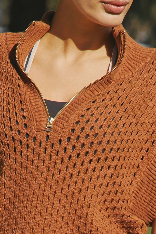 Varley Amina Half Zip Knit