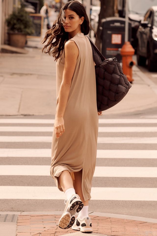 long sleeve striped midi dress Green Stripe Belted Button Front Maxi Shirt Dress - All Dresses