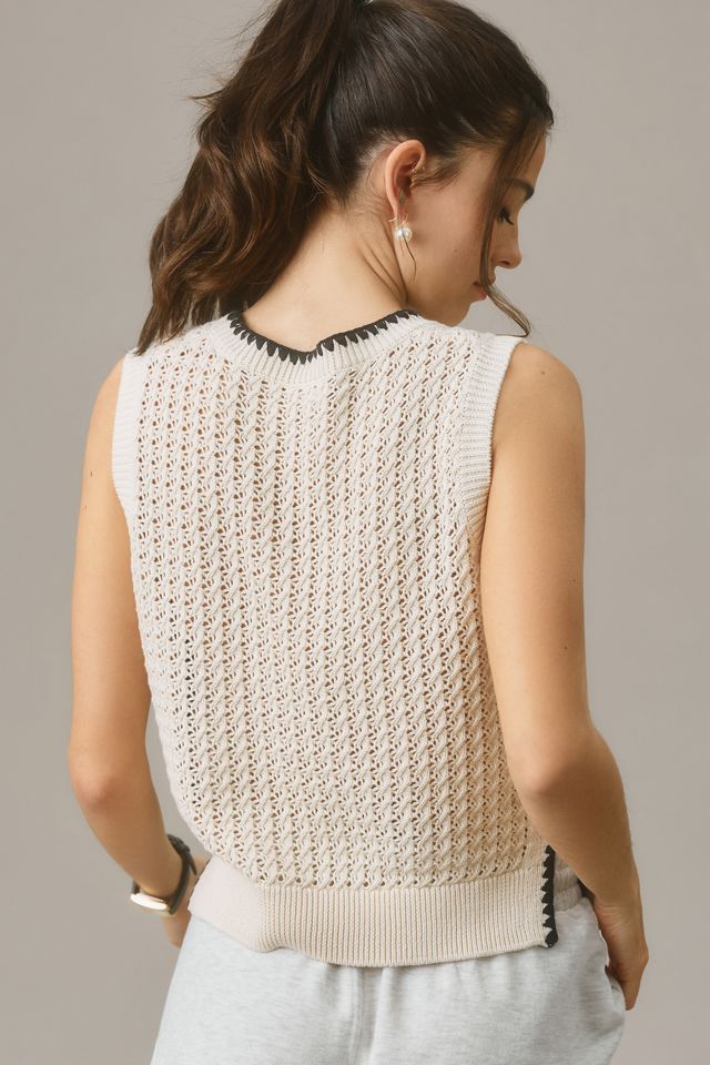 Varley delaney knit vest anthropologie