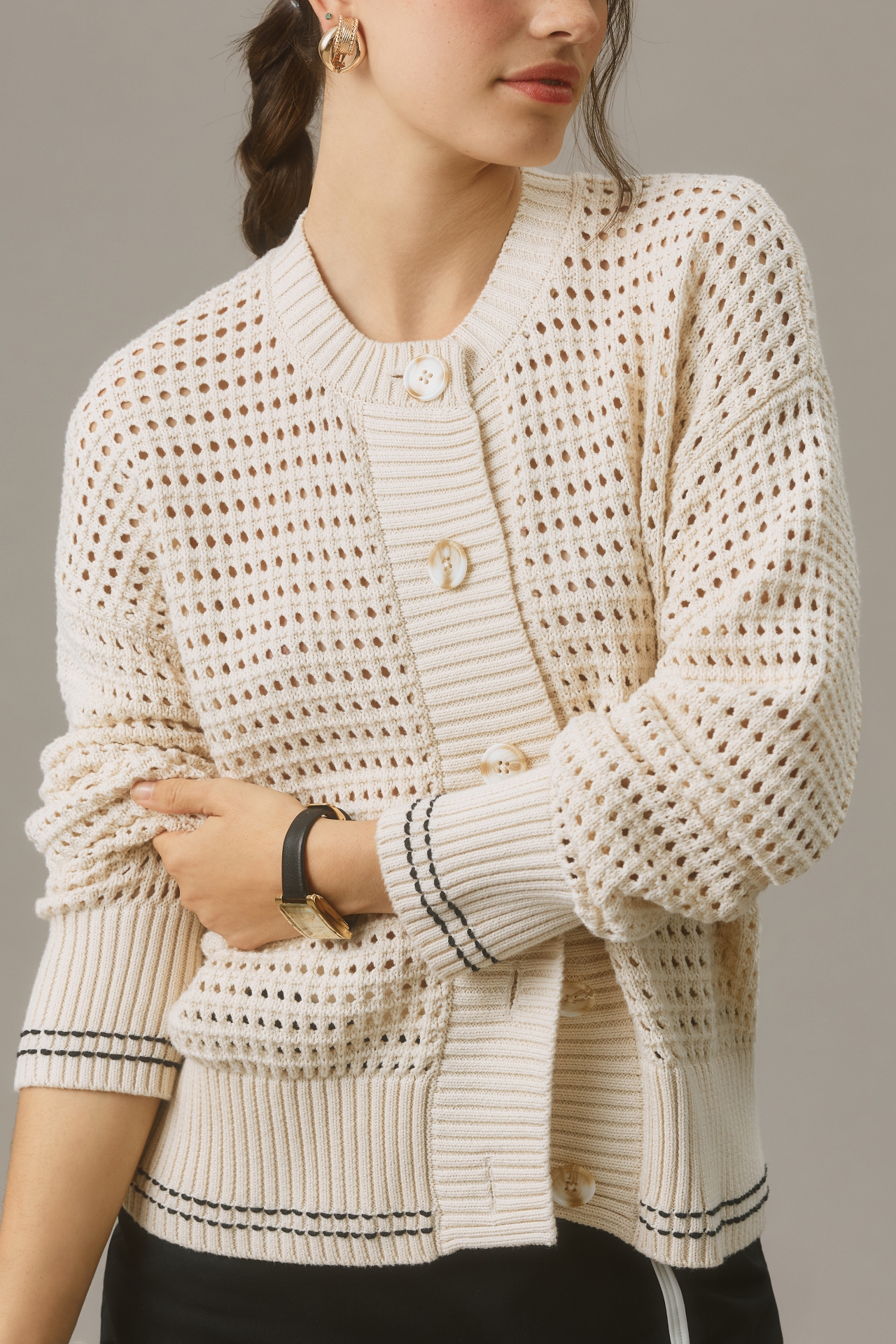 Varley Kris Relaxed Cardigan Sweater